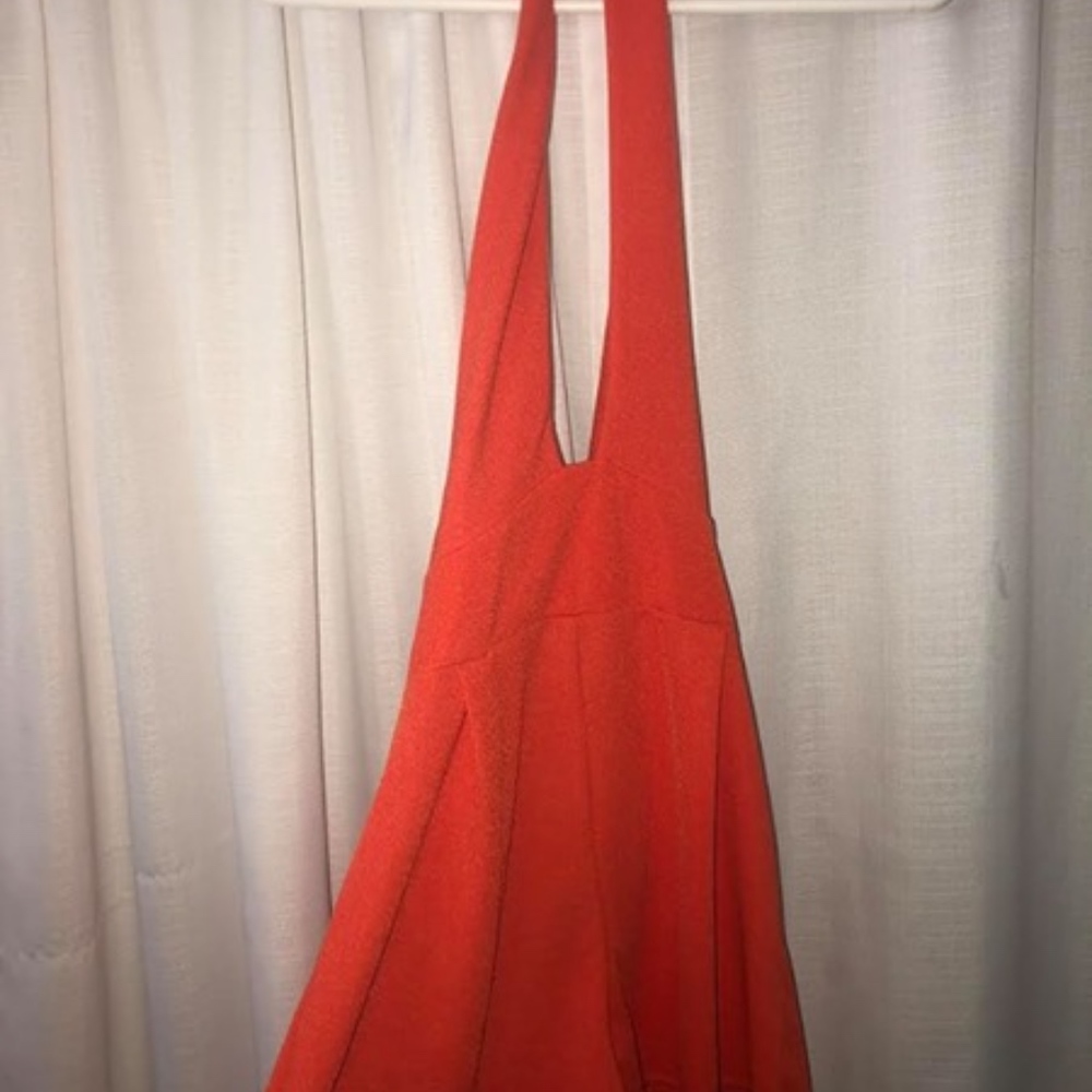 Missguided Orange Romper